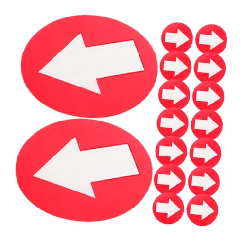 YOSADIER 20 Stück Teiliges Reflektierende Pfeilaufkleber Selbstklebende für Outdoor Camping Wetterfeste PVC Markierungen Leuchtend Rot Einfache Anbringung für Wanderpfade und Treppen YOSADIER 20 Stück Teiliges Reflektierende Pfeilaufkleber Selbstklebende für Outdoor Camping Wetterfeste PVC Markierungen Leuchtend Rot Einfache Anbringung für Wanderpfade und Treppen von YOSADIER
