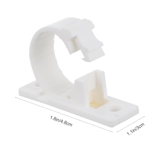 YOSADIER 20 Stück Teiliges Selbstklebendes Kabelmanagement aus Robustem Kunststoff Kabelclips für Schreibtisch Vielseitige Befestigung von USB und Ladekabeln Einfache Installation ohne von YOSADIER