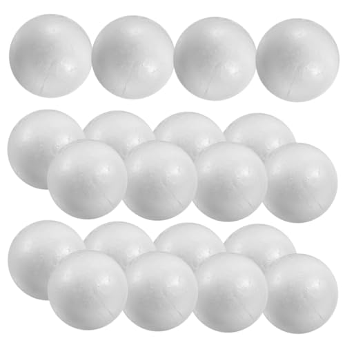 YOSADIER 25 Stück Styroporkugeln Glatte Oberfläche Leichte DIY Schaumstoffbälle zum Bemalen Bekleben und Basteln Dekokugeln für Party Deko und Handwerksprojekte YOSADIER 25 Stück Styroporkugeln Glatte Oberfläche Leichte DIY Schaumstoffbälle zum Bemalen Bekleben und Basteln Dekokugeln für Party Deko und Handwerksprojekte von YOSADIER