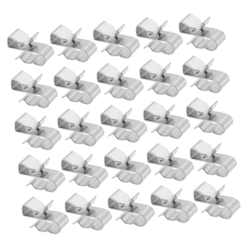 YOSADIER 25 Stück Teiliges Solar Panel Kabelclip aus Edelstahl Korrosionsbeständig mit Federclip für Sichere Befestigung und Zugentlastung von Solarkabeln für Photovoltaik Modul YOSADIER 25 Stück Teiliges Solar Panel Kabelclip aus Edelstahl Korrosionsbeständig mit Federclip für Sichere Befestigung und Zugentlastung von Solarkabeln für Photovoltaik Modul von YOSADIER