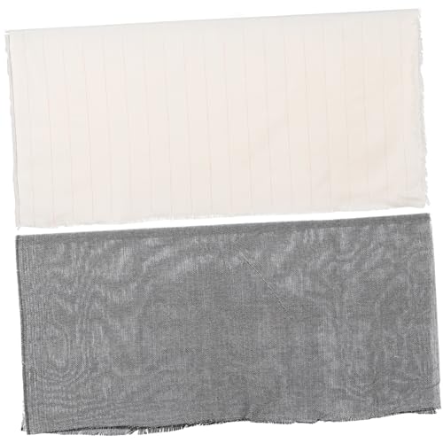 YOSADIER 2Stücke rutschfeste Stoffunterlage für Tufting Langlebiges Material Waschbar und Wiederverwendbar Optimale Unterstützung für Teppichherstellung für Zuhause von YOSADIER