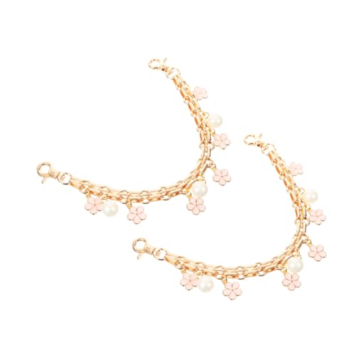 YOSADIER 2stück Blüten-kettenverlängerung Für Handtaschen Verstellbare Metallkette Mit Charmantem Blumenmotiv Für Geldbörsen Und Handtaschen Für Frauen Und Mädchen YOSADIER 2stück Blüten-kettenverlängerung Für Handtaschen Verstellbare Metallkette Mit Charmantem Blumenmotiv Für Geldbörsen Und Handtaschen Für Frauen Und Mädchen von YOSADIER