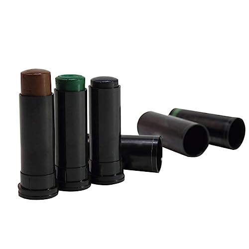 YOSADIER 3stücke Tarnschminke Stift Tarnmalstift Für Jagd Und Outdoor-aktivitäten Hautfreundlich Und Wasserfest Schminke Für Camouflage Effect YOSADIER 3stücke Tarnschminke Stift Tarnmalstift Für Jagd Und Outdoor-aktivitäten Hautfreundlich Und Wasserfest Schminke Für Camouflage Effect von YOSADIER