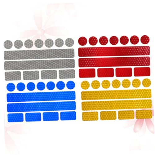 YOSADIER 4 Stück Reflektierende Warnaufkleber Sicherheits-reflexstreifen Warnung Sicherheitsaufkleber Auto Reflektierender Aufkleber Reflektierender Sicherheitsaufkleber YOSADIER 4 Stück Reflektierende Warnaufkleber Sicherheits-reflexstreifen Warnung Sicherheitsaufkleber Auto Reflektierender Aufkleber Reflektierender Sicherheitsaufkleber von YOSADIER