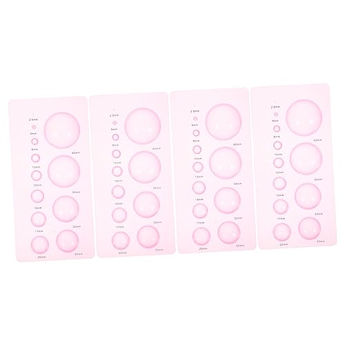 YOSADIER 4 Stück Teiliges DIY Rollwerkzeug für Papierquilling Halbball Formen Werkzeug für Papierhandwerke von YOSADIER