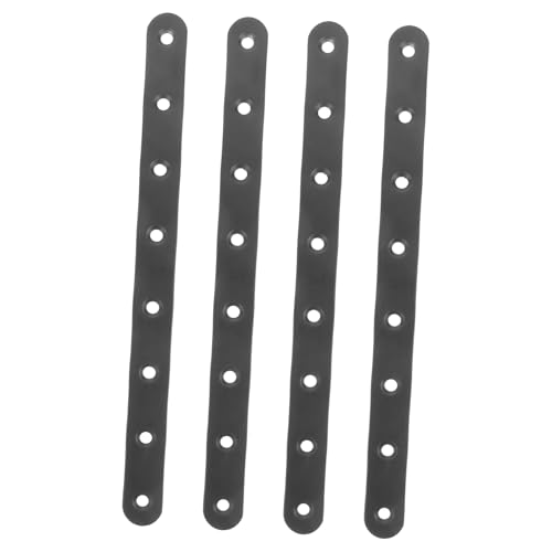 YOSADIER 4 Stück Teiliges Flache Gerade Metallplatten Reparaturwinkel Schwerlastverbinder für Holzregale Zaunmöbel Schwarze Stabile Verbindungselemente für Bücherregal und Schrank YOSADIER 4 Stück Teiliges Flache Gerade Metallplatten Reparaturwinkel Schwerlastverbinder für Holzregale Zaunmöbel Schwarze Stabile Verbindungselemente für Bücherregal und Schrank von YOSADIER