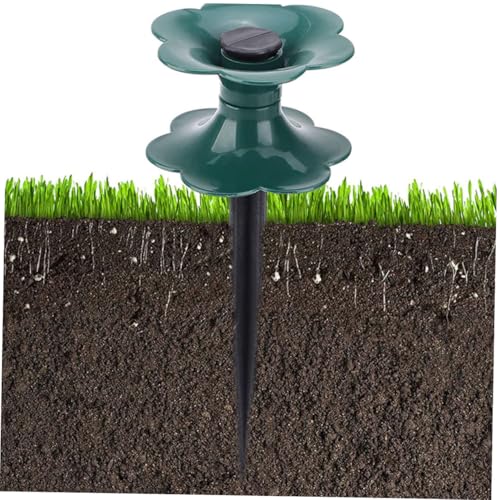 YOSADIER 4 Stück Teiliges Gartenschlauch Umlenkrollen mit Erdspießen Robuste Schlauchführung für Garten und Hochdruckreiniger Einfache Installation Passend Langlebig und von YOSADIER