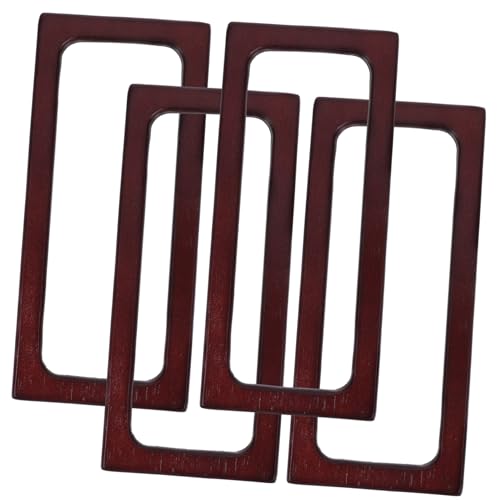 YOSADIER 4 Stück Teiliges Retro Holzgriffe für Handtaschen Langlebige Leichte und Modische Taschenhenkel aus Hochwertigem Holz als Ersatzgriff für Damen Tragetaschen und DIY YOSADIER 4 Stück Teiliges Retro Holzgriffe für Handtaschen Langlebige Leichte und Modische Taschenhenkel aus Hochwertigem Holz als Ersatzgriff für Damen Tragetaschen und DIY von YOSADIER