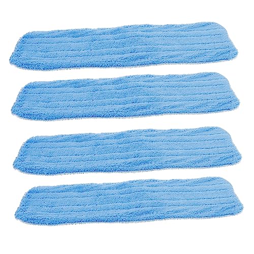 YOSADIER 4Stücke Wiederverwendbare Mop Pads Waschbare Wischbezüge für Bodenwischer für Hartholz Fliesen und Marmor Starke Wasserabsorption Installieren für Effektive YOSADIER 4Stücke Wiederverwendbare Mop Pads Waschbare Wischbezüge für Bodenwischer für Hartholz Fliesen und Marmor Starke Wasserabsorption Installieren für Effektive von YOSADIER