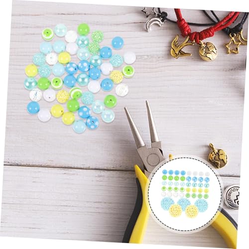 YOSADIER 50 Stück Acrylperlen für DIY Kugelschreiber und Armbandherstellung Robuste Lose Bastelperlen Bunte Schmuckperlen für Kreative Handwerksprojekte YOSADIER 50 Stück Acrylperlen für DIY Kugelschreiber und Armbandherstellung Robuste Lose Bastelperlen Bunte Schmuckperlen für Kreative Handwerksprojekte von YOSADIER