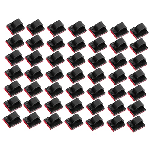 YOSADIER 50 Stück Kabelmanagement Organizer Quadratische Selbstklebende Kabelhalter für Effiziente Kabelführung aus Langlebigem Verschleißfestem für Schreibtisch und Zuhause YOSADIER 50 Stück Kabelmanagement Organizer Quadratische Selbstklebende Kabelhalter für Effiziente Kabelführung aus Langlebigem Verschleißfestem für Schreibtisch und Zuhause von YOSADIER