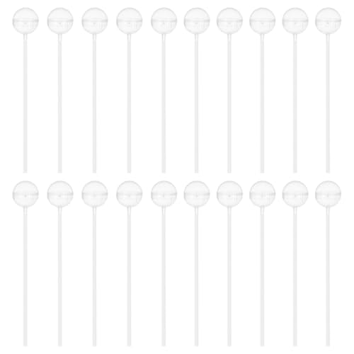YOSADIER 50stücke Rund Transparent Schokoladenhalter Aus Kunststoff Schokoladentrüffelhalter Mit Separates Verpackung Für Hochzeit Blumen Schokolade Dekoration von YOSADIER