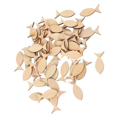 YOSADIER 50 Stück Unbemalte Mini Holzfische DIY Holzscheiben zum Bemalen Basteln Dekoration für Hängende Ornamente und Innenraumgestaltung YOSADIER 50 Stück Unbemalte Mini Holzfische DIY Holzscheiben zum Bemalen Basteln Dekoration für Hängende Ornamente und Innenraumgestaltung von YOSADIER