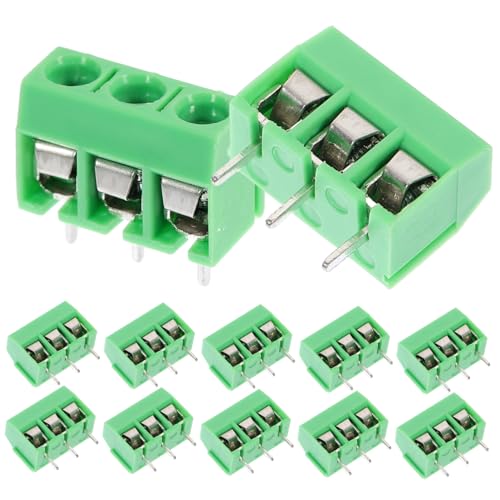 YOSADIER 50Stücke Poliger Klemmenblock Isolierdraht für Pcb Kompakte Schraubverbindung für Elektrische Anwendungen Vielseitig Einsetzbar YOSADIER 50Stücke Poliger Klemmenblock Isolierdraht für Pcb Kompakte Schraubverbindung für Elektrische Anwendungen Vielseitig Einsetzbar von YOSADIER