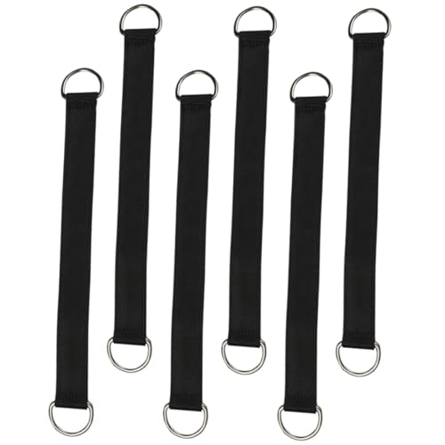 YOSADIER 6 Stück Teiliges Outdoor Schaukelaufhängung Strap Robust Langlebig für Hängematten und Schaukeln Geeignet Camping Wandern Picknick von YOSADIER