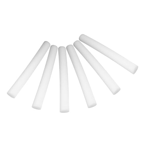 YOSADIER 6 Stück Weiße Schaumstoffzylinder Stabile Schaumstoffstäbe für Blumenarrangements DIY Basteln Floristik Zubehör YOSADIER 6 Stück Weiße Schaumstoffzylinder Stabile Schaumstoffstäbe für Blumenarrangements DIY Basteln Floristik Zubehör von YOSADIER