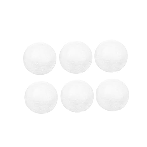YOSADIER 6Stücke DIY Kinderball Hochwertigem Runde Bastelmaterialien Für Projekte Weiße Ornament Bälle Für Bastelarbeiten YOSADIER 6Stücke DIY Kinderball Hochwertigem Runde Bastelmaterialien Für Projekte Weiße Ornament Bälle Für Bastelarbeiten von YOSADIER