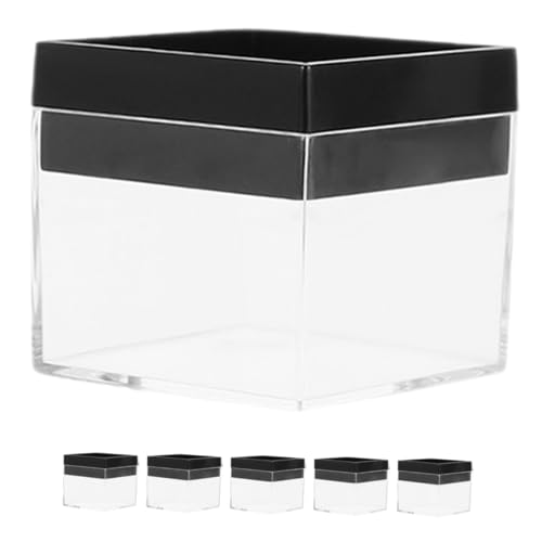 YOSADIER Transparente Mineralienprobenbox 6 Stücke Aufbewahrungsbox für Schmuck und Proben Kunststoff Halter für Edelsteine Sturz Abriebfest für Sammlungen und Ausstellungen YOSADIER Transparente Mineralienprobenbox 6 Stücke Aufbewahrungsbox für Schmuck und Proben Kunststoff Halter für Edelsteine Sturz Abriebfest für Sammlungen und Ausstellungen von YOSADIER