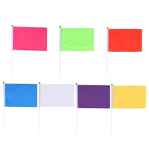 YOSADIER 70 Stück Hand Waving Banner Bunte Mini Handflaggen für Partys Festivals Sportevents Langlebige und Kunststoffstäbe Platzsparend und Leicht Zufällige Farbe Zufällige Farbe YOSADIER 70 Stück Hand Waving Banner Bunte Mini Handflaggen für Partys Festivals Sportevents Langlebige und Kunststoffstäbe Platzsparend und Leicht Zufällige Farbe Zufällige Farbe von YOSADIER