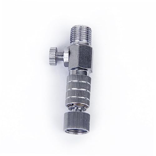 YOSADIER Airbrush Schnellverschlusskupplung 1/8 Zoll mit Luftstromkontrolle Airbrush Trennkupplung für Iwata Co Einfache Montage Präzise Steuerung für Künstler YOSADIER Airbrush Schnellverschlusskupplung 1/8 Zoll mit Luftstromkontrolle Airbrush Trennkupplung für Iwata Co Einfache Montage Präzise Steuerung für Künstler von YOSADIER