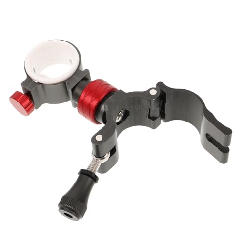 YOSADIER Aluminiumlegierung Schirmständer Halterung für Angelstuhl Tragbar und Leicht für Outdoor Aktivitäten Zubehör für Angler Schwarz YOSADIER Aluminiumlegierung Schirmständer Halterung für Angelstuhl Tragbar und Leicht für Outdoor Aktivitäten Zubehör für Angler Schwarz von YOSADIER