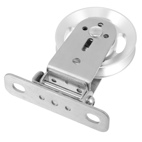 YOSADIER Aluminiumlegierung Umlenkrolle für Fitnessgeräte Zuhause Geräuscharmes Stahlseil Flaschenzug Glatte Oberfläche Drehbarer Ring Praktische Trainingshilfe für Kabelzug und von YOSADIER