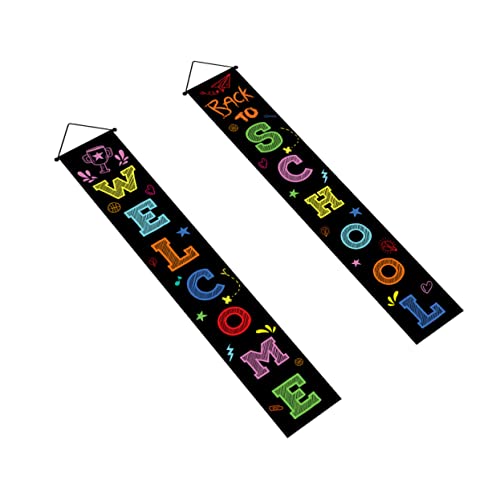 YOSADIER Back To School Türbanner aus Langlebig und Farbecht mit Welcome Back To School Aufdruck für Innen und Außendekoration von Klassenzimmer Türen und Partys Wiederverwendbar YOSADIER Back To School Türbanner aus Langlebig und Farbecht mit Welcome Back To School Aufdruck für Innen und Außendekoration von Klassenzimmer Türen und Partys Wiederverwendbar von YOSADIER