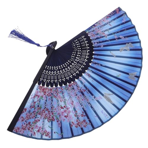 YOSADIER Chinesischer Faltbarer Handfächer Einzigartiges Design Robust und Praktisch Vielseitig für Tanz Fotografie Party und Sommerhitze Handgefertigter Vintage Fächer YOSADIER Chinesischer Faltbarer Handfächer Einzigartiges Design Robust und Praktisch Vielseitig für Tanz Fotografie Party und Sommerhitze Handgefertigter Vintage Fächer von YOSADIER