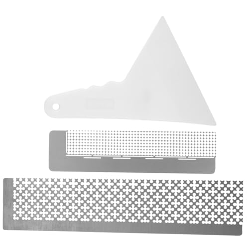 YOSADIER Diamant malerei Lineal mit Rasterlineal für Präzises DIY Diamantbild Rund und Quadratisch Geeignet für Anfänger und Erfahrene Künstler Perfektes Geschenk für Bastelfreunde von YOSADIER