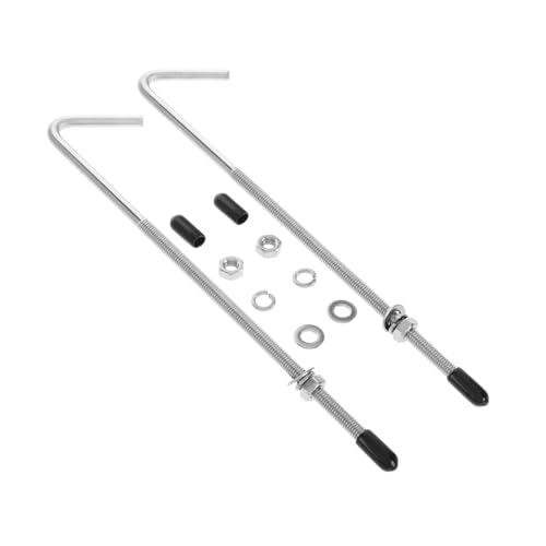 YOSADIER Edelstahl Batterie haltebolzen mit J haken für Auto Lkw Suv Rostfreie Halterungsschrauben Batteriehalter kit für Sichere Befestigung und Einfache Montage YOSADIER Edelstahl Batterie haltebolzen mit J haken für Auto Lkw Suv Rostfreie Halterungsschrauben Batteriehalter kit für Sichere Befestigung und Einfache Montage von YOSADIER