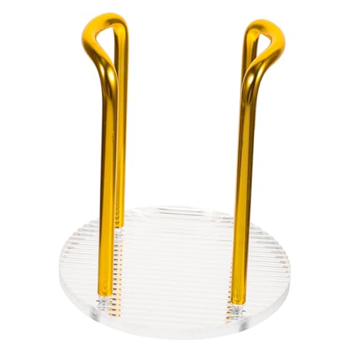 YOSADIER Eleganter Desktop Becherhalter aus Acryl und Papierbecher Organizer für Kaffee Tee Milchtee Shops Praktischer Pappbecher Spender mit Offenem Design für Büro und Gastronomie von YOSADIER