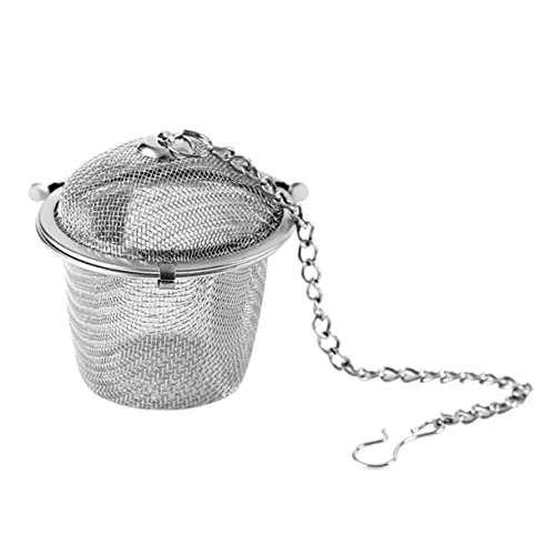 YOSADIER Gewürzball Teefilter Hochwertiger Teesieb für Gewürze und Tee Rostfrei Mehrfachnutzung für Zubereitung von Tee und Aromatischen Brühen von YOSADIER