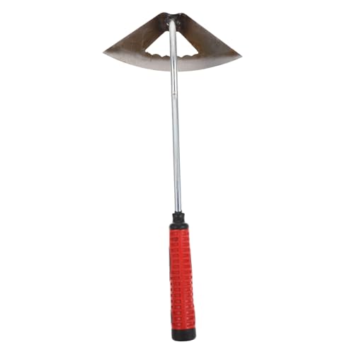 YOSADIER Handhacke Gartenwerkzeug Langlebiges Pflugwerkzeug für Kultivierung Jäten Ergonomischer Griff Tragbar für Blumen Bäume von YOSADIER