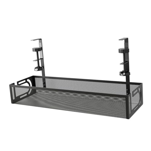 YOSADIER Kabelmanagement Rack Schreibtisch Kabelhalter für Ordentliche Aufbewahrung Stabil und Installieren für Büro und Home Office von YOSADIER