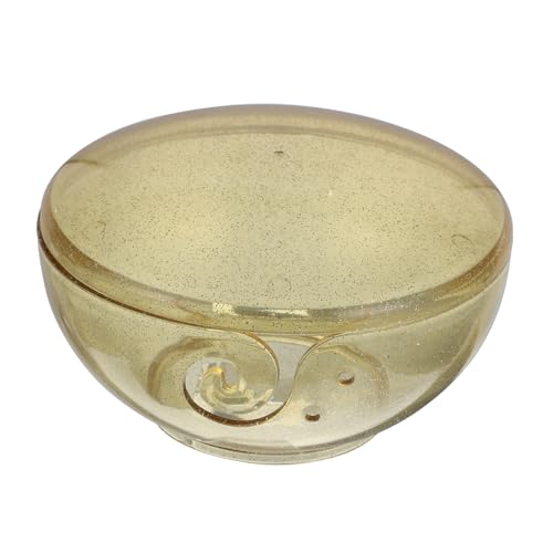 YOSADIER Kunststoff Garnschale mit Transparent Goldene Häkelschale zur Garnlagerung für Stricker und Bastler Langlebig für Ihr Zuhause YOSADIER Kunststoff Garnschale mit Transparent Goldene Häkelschale zur Garnlagerung für Stricker und Bastler Langlebig für Ihr Zuhause von YOSADIER