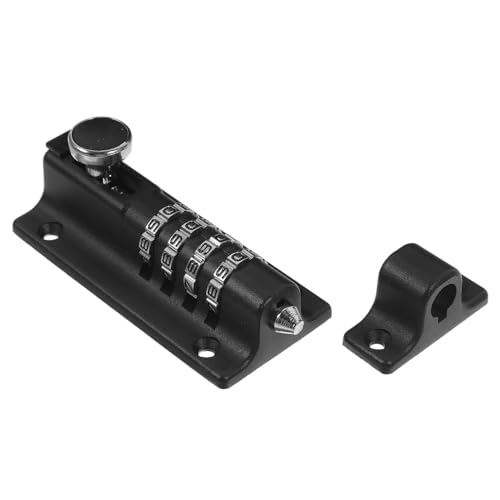 YOSADIER Mechanisches Türschloss mit Zahlencode Robuster Schiebetür riegel Edelstahl Kompakte Montage für Haustüren Schrankschlösser Wetterbeständig und Korrosionsresistent Zufällige Farbe von YOSADIER