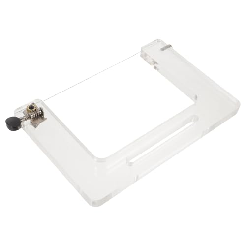 YOSADIER Multifunktionale Seifenschneider für Handgemachte Seifen Ergonomisch Scharfe Drahtklinge Rutschfester Standfuß für DIY Seifenherstellung Langlebig und Hygienisch von YOSADIER
