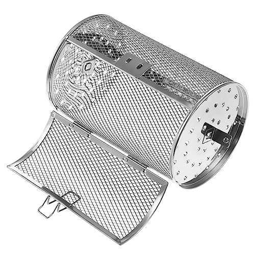 YOSADIER Rotationsgrillkorb für Backofen und Airfryer Drehdesign Gleichmäßige Erwärmung Einfach zu Befüllen Universelles Grillzubehör für Köstliche Speisen für Küche YOSADIER Rotationsgrillkorb für Backofen und Airfryer Drehdesign Gleichmäßige Erwärmung Einfach zu Befüllen Universelles Grillzubehör für Köstliche Speisen für Küche von YOSADIER
