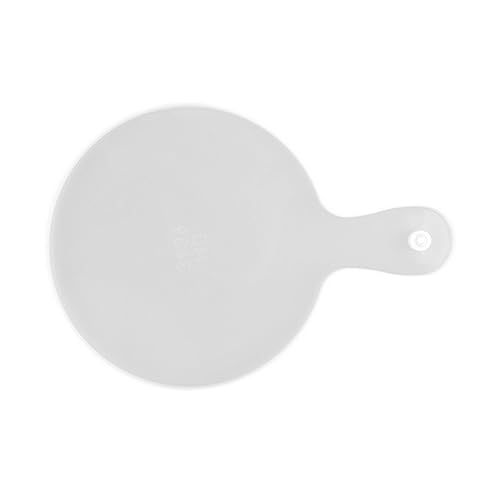 YOSADIER Schalenform Für Tabletts Kreative Untersetzerform Silikonharzform Tablett Silikonform Untersetzer Schimmel Tablett Diy Form Untersetzer Harzform Weiß Kieselgel von YOSADIER