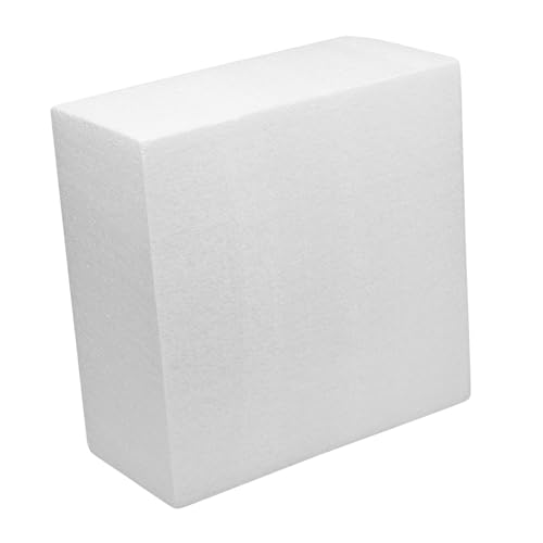 YOSADIER Schaumstoffblock Höhe Rechteckig DIY Bastelblock Flexibel Sicher für Modellbau Kunstprojekte Schulaktivitäten und Partydekorationen von YOSADIER