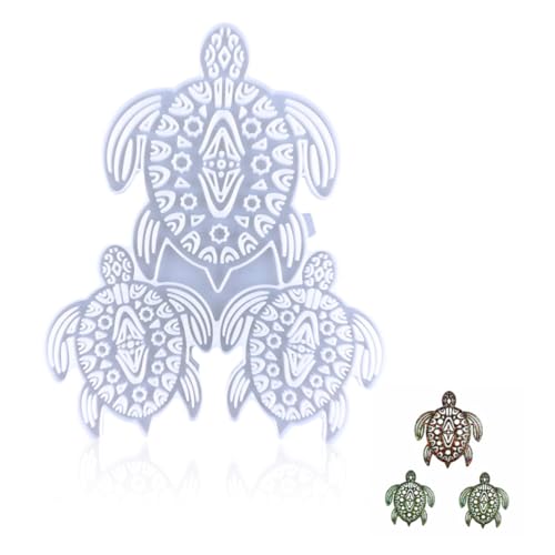 YOSADIER Schildkrötenschablone wandverkleidung wand polsterung Form in Form einer Meeresschildkröte Ozeandekor Untersetzer-Formenbausatz selber machen wiederverwendbare Form Kieselgel Weiß YOSADIER Schildkrötenschablone wandverkleidung wand polsterung Form in Form einer Meeresschildkröte Ozeandekor Untersetzer-Formenbausatz selber machen wiederverwendbare Form Kieselgel Weiß von YOSADIER