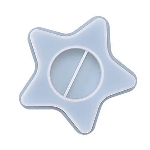 YOSADIER Silikonform Kerzenhalter Gießform für Diy Tischdekoration Wiederverwendbare Silikonform für Bastelprojekte für Teelichter und Kerzenständer Einfach zu Entformen von YOSADIER