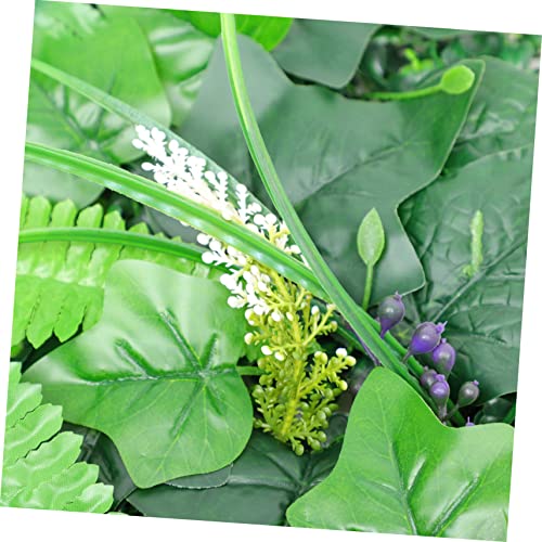 YOSADIER Simulierte Pflanzenwandpaneele Künstliche Rasenverkleidung für Garten und Sichtschutz UV Beständig Dekorative Wandgestaltung Langlebige Kunststoffdekoration YOSADIER Simulierte Pflanzenwandpaneele Künstliche Rasenverkleidung für Garten und Sichtschutz UV Beständig Dekorative Wandgestaltung Langlebige Kunststoffdekoration von YOSADIER