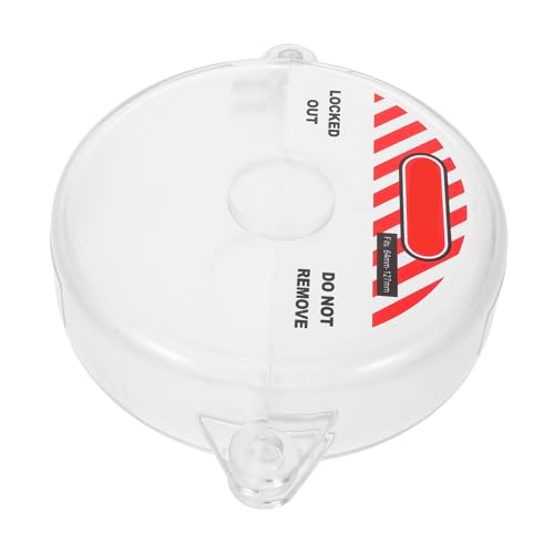 YOSADIER Transparentes Absperrventil sicherheits schloss aus Korrosionsbeständigem Material Widerstandsfähiges Wasserhahn ventilschutzgerät mit Kindersicherem Verriegelungsmechanismus für YOSADIER Transparentes Absperrventil sicherheits schloss aus Korrosionsbeständigem Material Widerstandsfähiges Wasserhahn ventilschutzgerät mit Kindersicherem Verriegelungsmechanismus für von YOSADIER