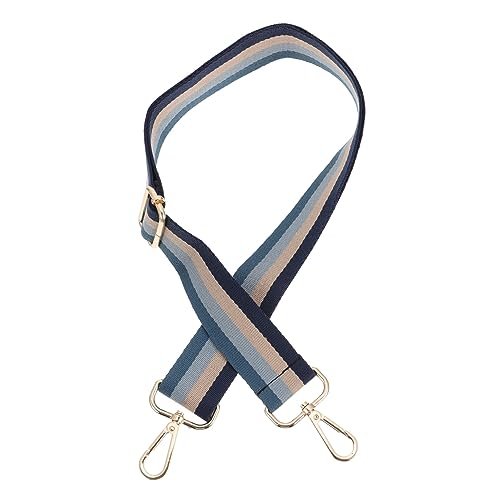 YOSADIER Verstellbarer Schultergurt Für Taschen Breiter Umhängegurt Dekorative Tragetasche Aus Strapazierfähigem Material Blau Gestreift Hochwertiges Taschenzubehör Für Stilvolle Frauen YOSADIER Verstellbarer Schultergurt Für Taschen Breiter Umhängegurt Dekorative Tragetasche Aus Strapazierfähigem Material Blau Gestreift Hochwertiges Taschenzubehör Für Stilvolle Frauen von YOSADIER