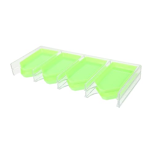 YOSADIER -lagerregal Sortierfach Dekorativ Tabletts Schlüssel Perlen Schmucktablett Lagerung Art Werkzeug Strassplatte Light Green P.s von YOSADIER