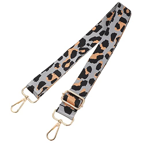 YOSADIER Verstellbarer Schultergurt Für Handtaschen Breiter Bequemer Taschengurt Aus Strapazierfähigem Mit Stylischem Leopardenmuster Für -Taschen Praktisches Zubehör Für Reisen Und von YOSADIER
