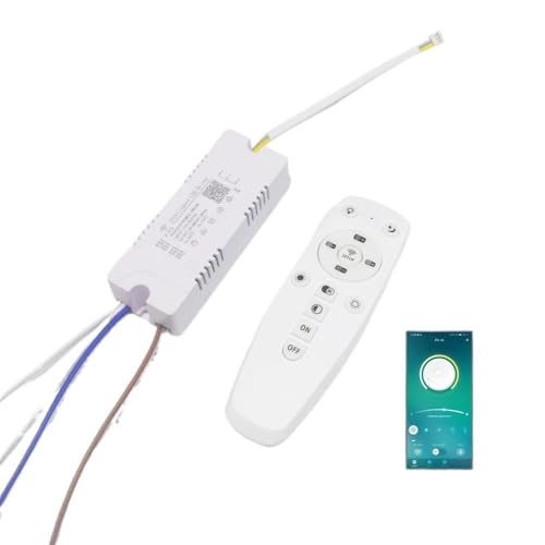 (40-60W) x2 120W+220V 2.4G remote control LED driver, with relay output 220V for auxiliary light, APP controlled LED transformer von YOSLQRRCX