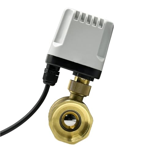 1/2" 3/4" 1" 2" IP65 Waterproof Motorized Ball Valve 3-Wire 2 Control Brass Electric Ball Valve Big Torque Metal Motor(3/4",12VDC_CR02) von YOSLQRRCX
