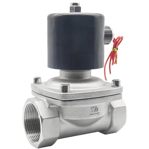 1-1/2" Edelstahl IP65 AC230V Elektromagnetisches Magnetventil mit geringem Stromverbrauch(NBR-SEAL_120VAC_CLOSED) von YOSLQRRCX